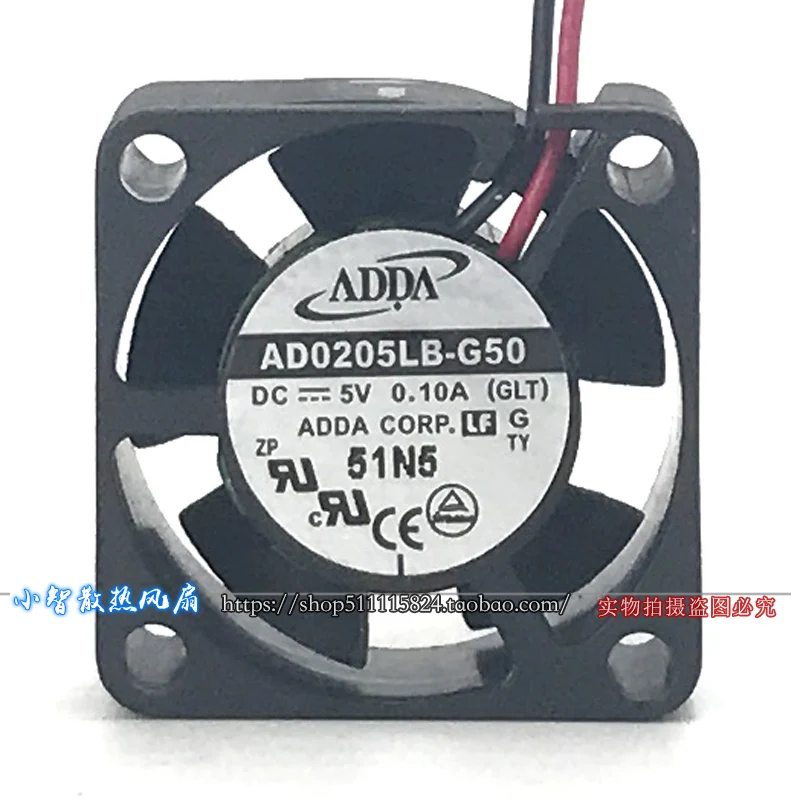 Новый оригинальный AD0205LB-G50 2510 2 5 см DC5V 0.10A с двойным шарикоподшипником большой
