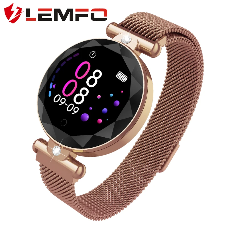 LEMFO S216 Bluetooth Смарт часы для женщин сердечного ритма здоровья трекер фитнес