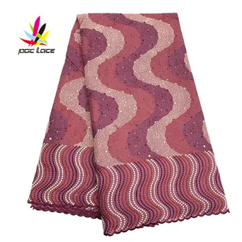 

Guipure Swiss Lace Embroidered Latest African Styles Best Price Flower Bridal Gowns Wedding Dress High Quality Voile AMY2654B