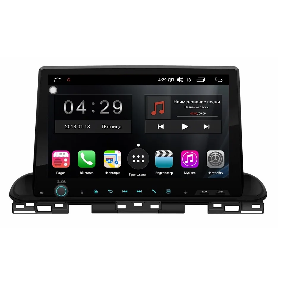 Штатная магнитола FarCar s300-SIM 4G для KIA Cerato+ на Android(RG1142)(+ Камера заднего вида в подарок