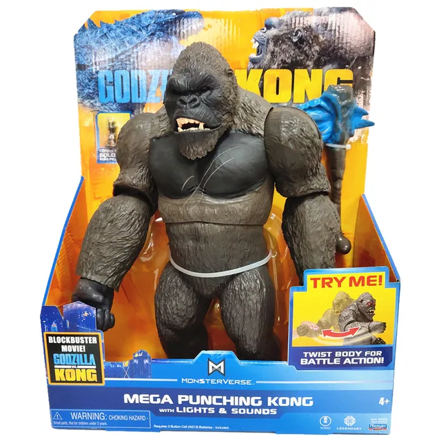 Godジラvs Kong映画pvcアクションフィギュアライト音モバイルおもちゃgodligillaゴジラの収集可能な人形280mm Action Figures Aliexpress