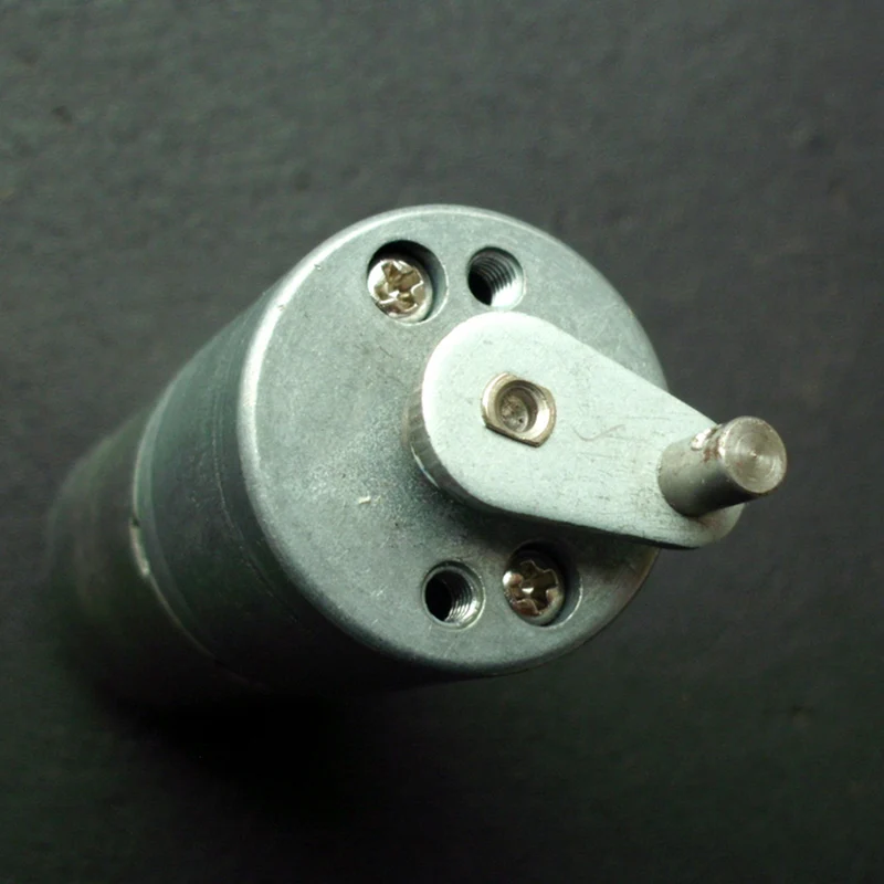 DC 3V 5V 6V 110RPM микро 24,5mm металлический редуктор низкоскоростной двигатель большой крутящий момент рокер вал поворота платформы DIY модель робота