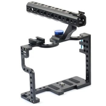

New Photographic Camera Protecting Case Slr Portable Stabilizer Mount With Top Handle Grip For Panasonic Lumix Gh5/Gh5S Camera P