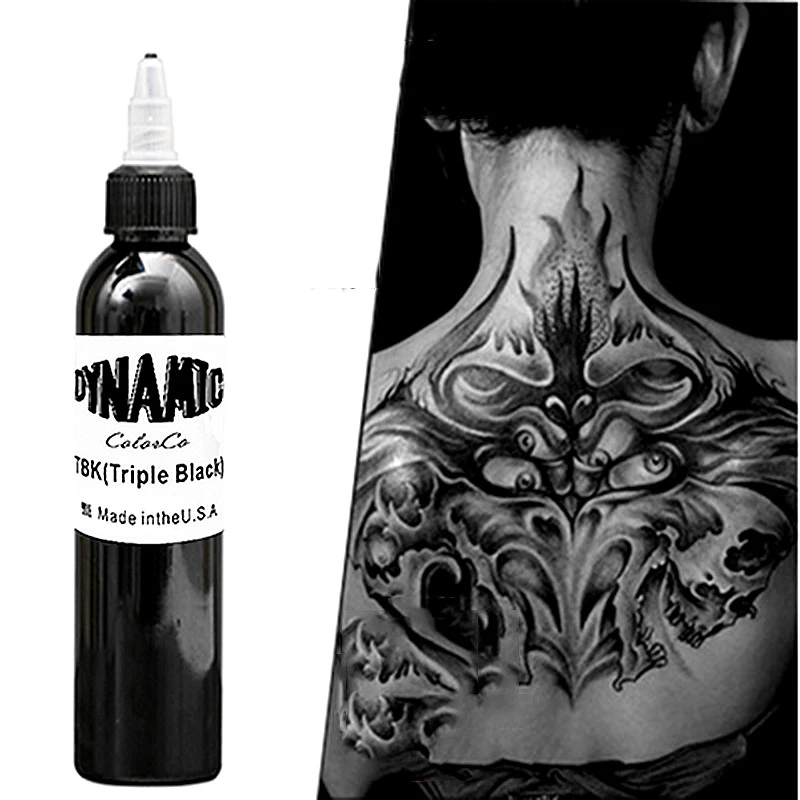 Dynamic Triple Black Pigment Tattoo 250ml Tattoo Paint Ink Body Color Drawing Teng Black Tattoo Equipmenttattoo Inks - Aliexpress