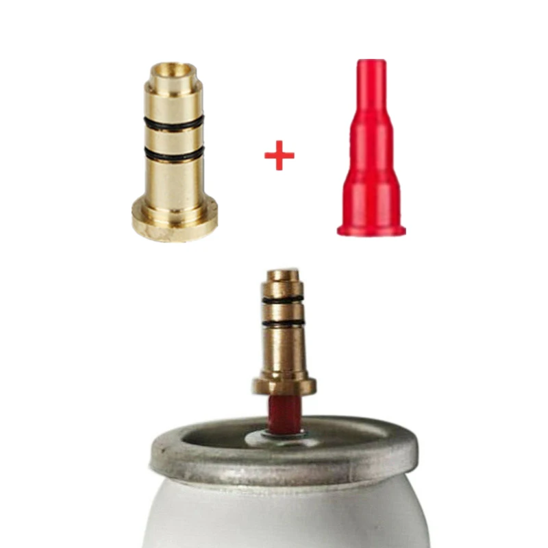 Brass Copper Gas Refill Head Butane Nozzle For Dunhill's Dress/Rollagas Lighter Reusable Inflatable Gas