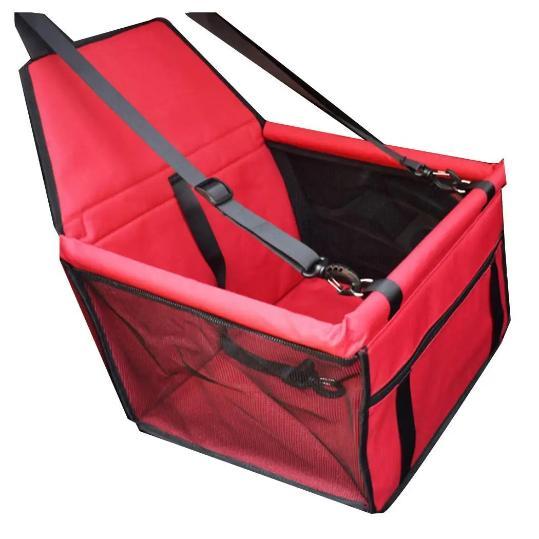 Водонепроницаемый дорожный Перевозчик для домашних животных большой размер кошка собака автомобиль 640 г печатных Booster всесезонный чехол для сиденья