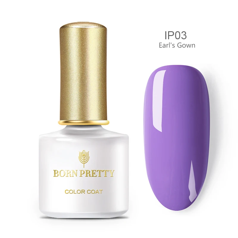 IP03 BORN PRETTY Гель-лак для ногтей красного и фиолетового цвета, 6 мл, чистый цвет для ногтей, отмачиваемый УФ-Гель-лак, маникюрный лак для ногтей - Цвет: IP03