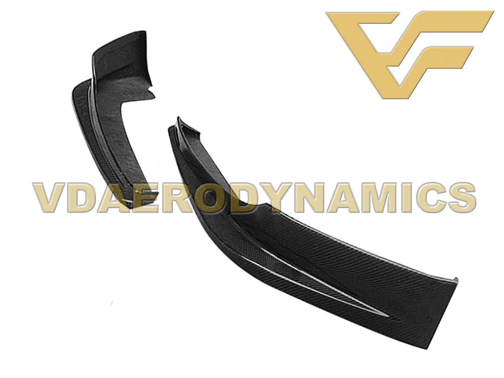 Подходит для 14-16 Porsche 970 Panamera VAD-OEM карбоновое волокно передний бампер Canards под губы