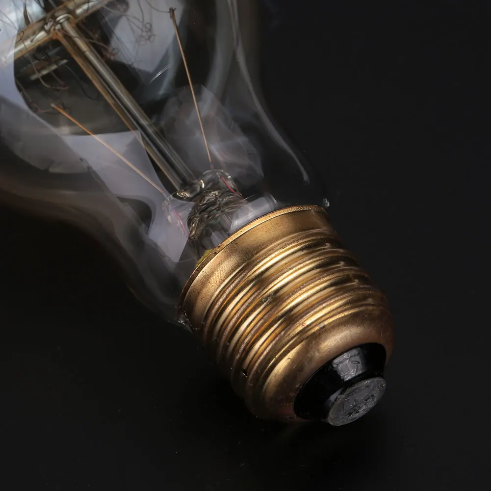 Dimmable A19 Светодиодный светильник накаливания лампа Эдисона 40W 110 V-130 V E26 Янтарный