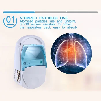 

Portable Household Air Compressed Atomizer Inhaler Nebulizer Ultrasonic Air Compressed Nebulizer Atomization For Child Adult