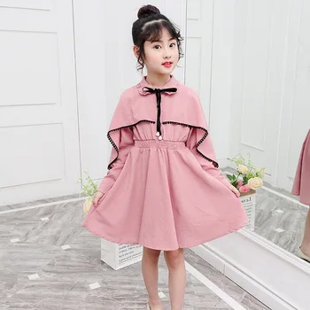 

long sleeve girls dress autumn 2019 clothes toddler baby girls vestidos girl dress party and wedding 10 12 14 years kids