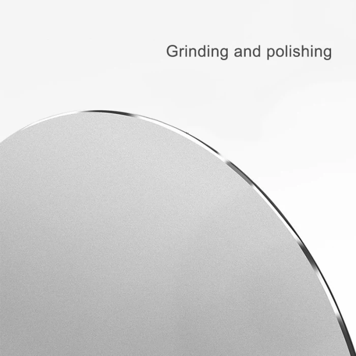 Aluminum Alloy Round Mouse Pad Double-sided Aluminum Mat Game Mouse Pad Gift OUJ99