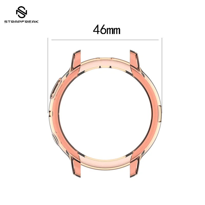 Protective Case for Samsung Galaxy Watch Active 2 Ultra-Thin Full Cover Shell Frame 40mm 44mm Watch Case R830 R820