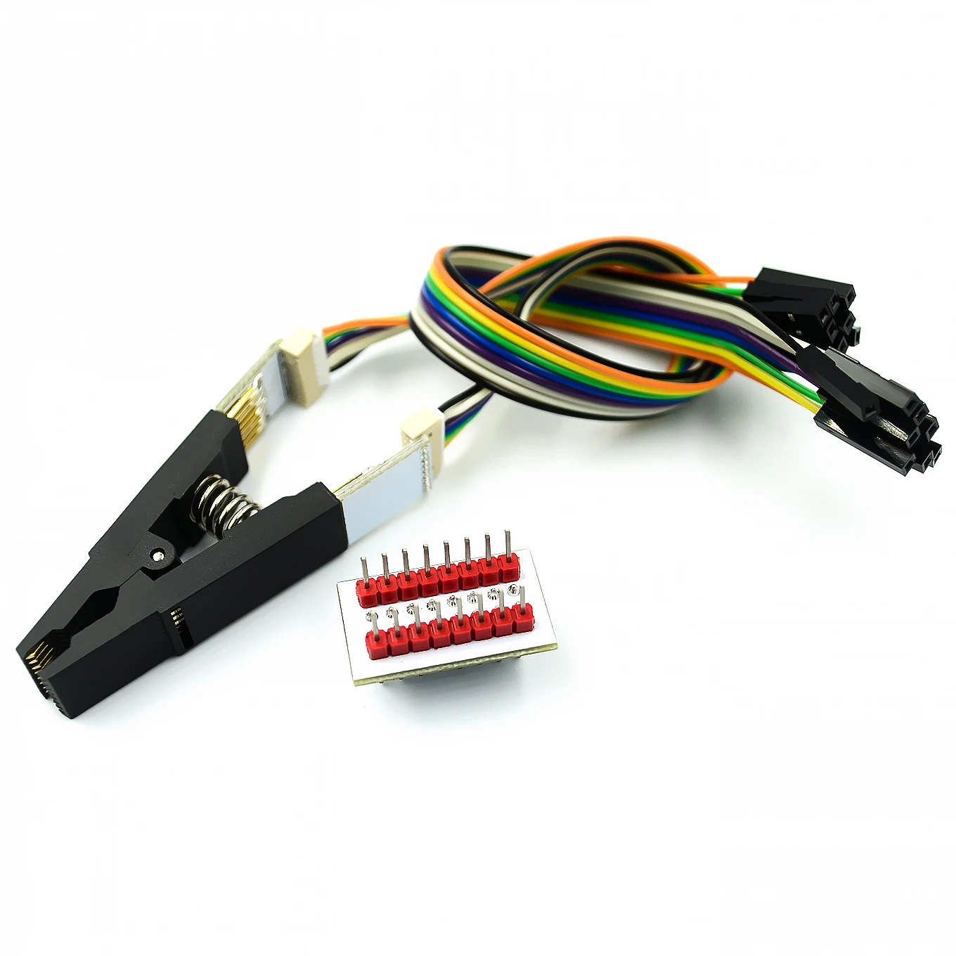 Программист тест ing Clip SOP16 SOP SOIC 16 SOIC16 Pin IC тестовый зажим SOP16 К DIP8 флэш-зажим для 25 серии RT809F TL866CS TL866A