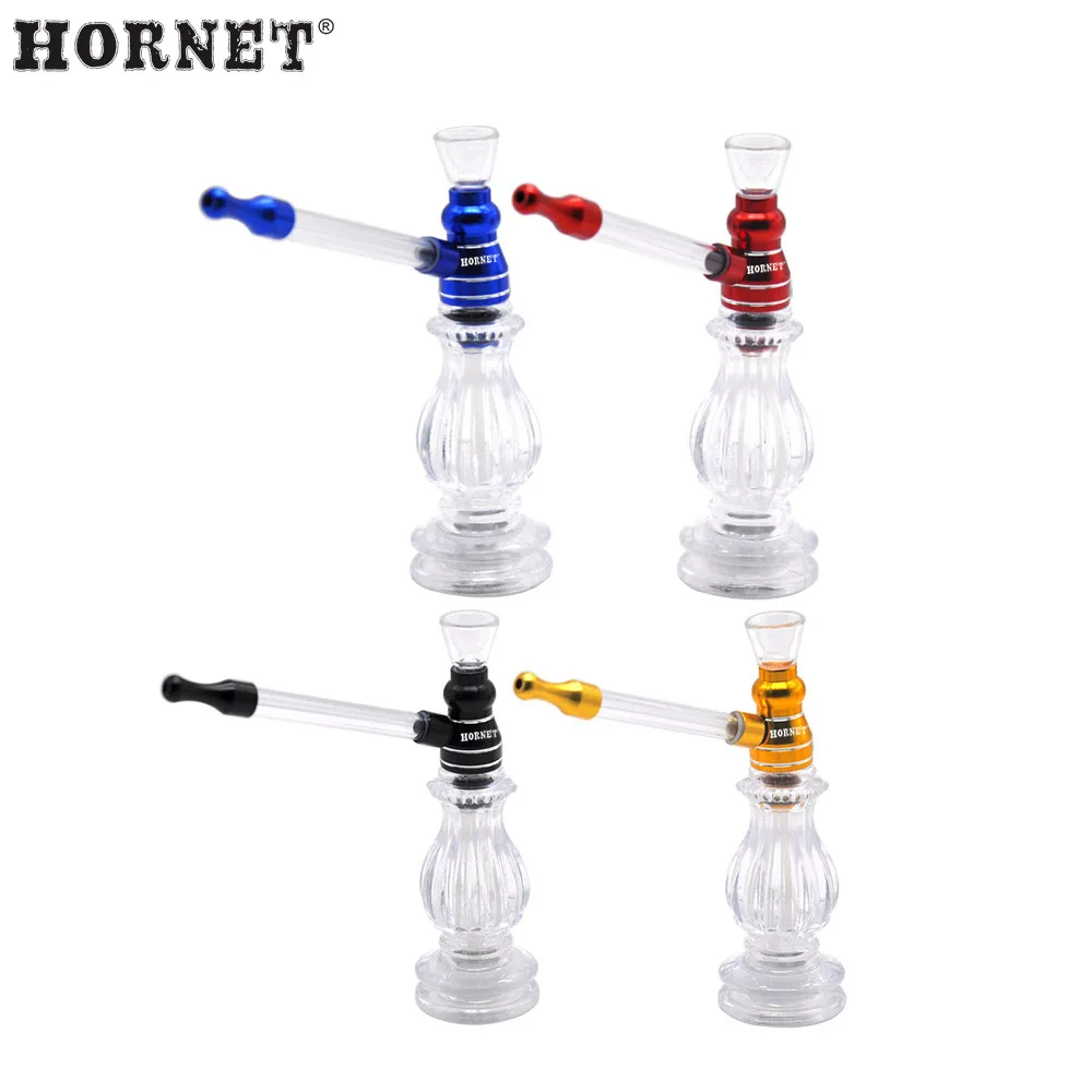 HORNET кальян Кальян курительная стеклянная водопроводная труба алюминиевые