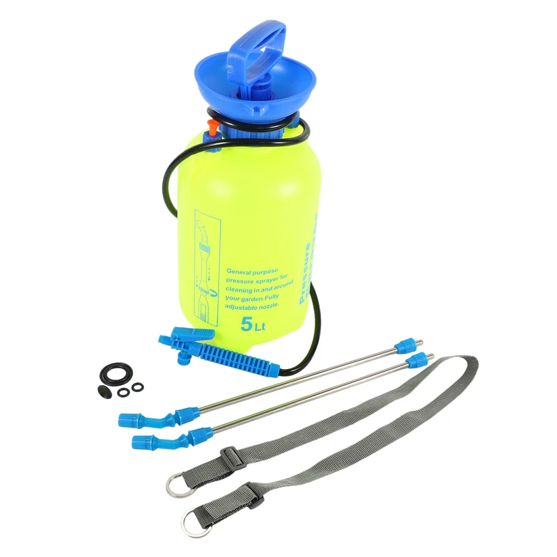 Backpack Sprayer Water Manual Agricultural Pesticide High Pressure Charge Dispenser Garden Equipment Watering Sp | Дом и сад