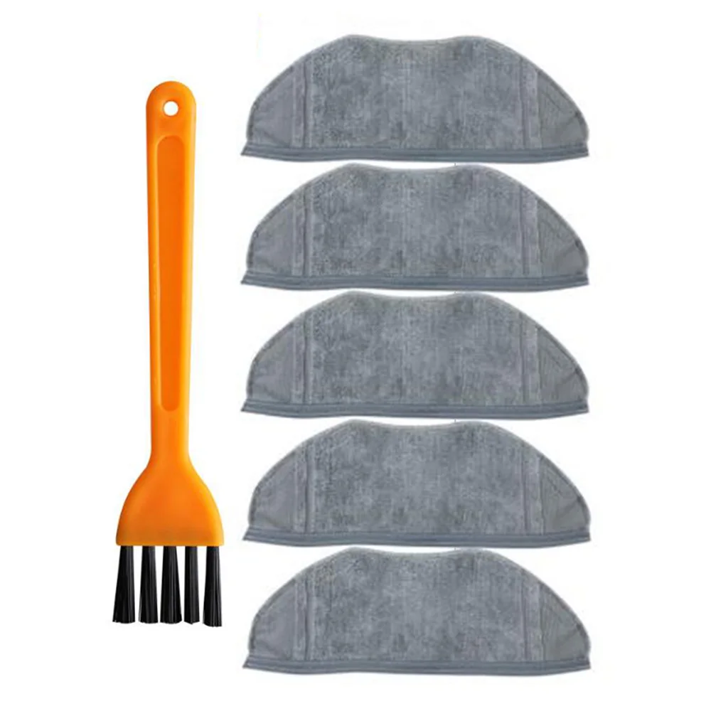 5 шт. тряпичная тряпка для швабры и 1 Набор щеток чистки 360 X90 X95 S9 щетка пылесоса