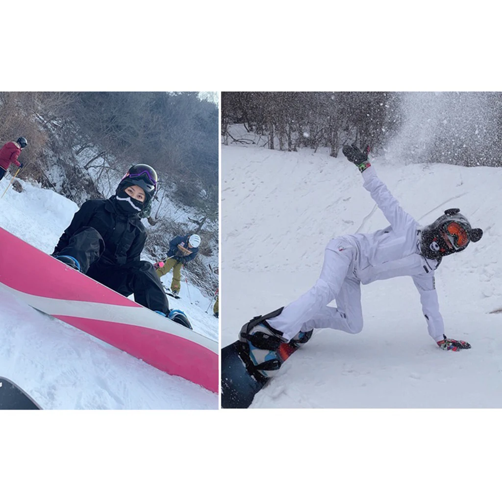 Women Men One Pieces Ski Suits Jumpsuits Coveralls Winter Outdoor Waterproof Snowsuits Snowboarding Skiing Camping Hiking Outfit
