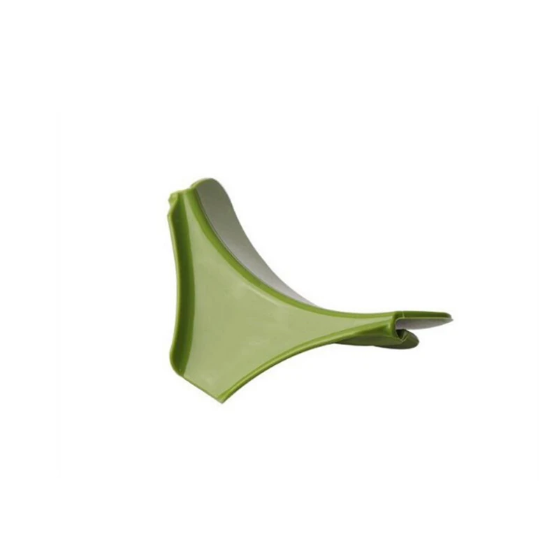 Зеленый Бытовой круглый рот обод дефлектор герметичный съемный обод дефлектор высокая эластичность силиконовый обод дефлектор - Цвет: Зеленый