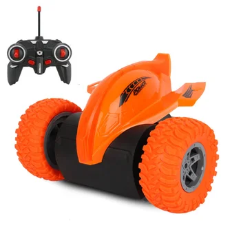 

RC Car Toys Rolling Tumbling Vehicle Remote Control Cars Devil Fish LED Light Spin Stunt Toys for Children's Christmas Gift