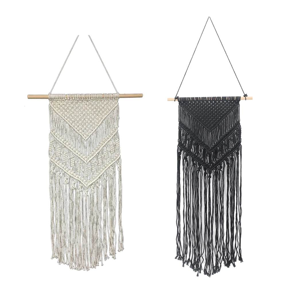 

Macrame Wall Hanging Art Woven Boho Home Dйcor Geometric Beautiful Wall Art Tapestry for Apartment Dorm Room Decoration