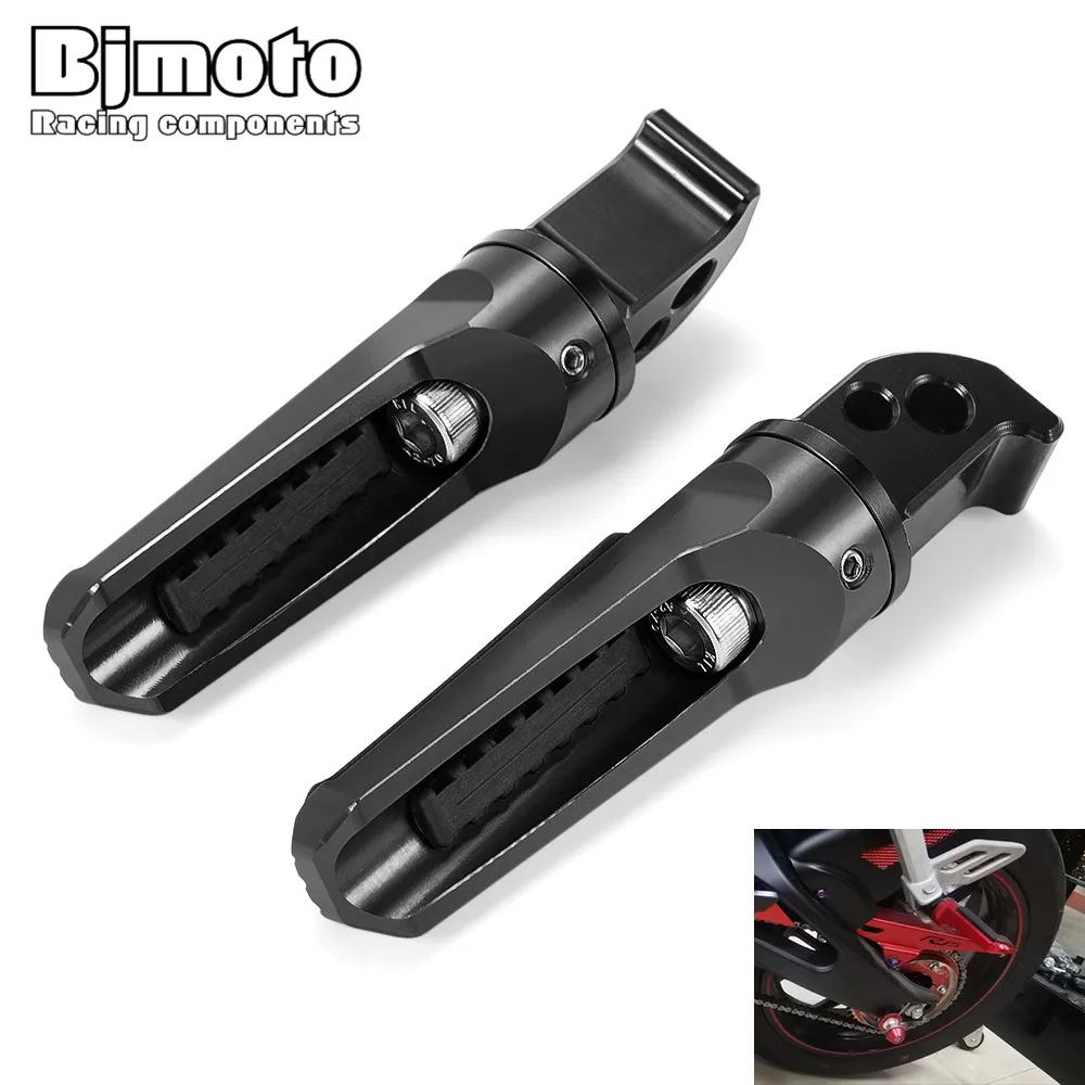 Мотоциклетные Пассажирские подножки BJMOTO MT03 MT25 с ЧПУ Задние педаль для Yamaha YZF R25 R3
