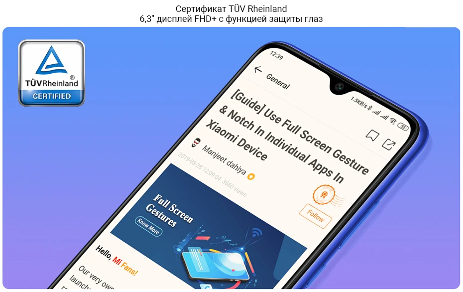 Смартфон Xiaomi Redmi Note 8T 8 T, 4 ГБ, 64 ГБ, глобальная версия, Snapdragon 665, 48 МП, четырехъядерный дисплей 6,3 дюйма, FHD, полный экран, 4000 мАч, NFC