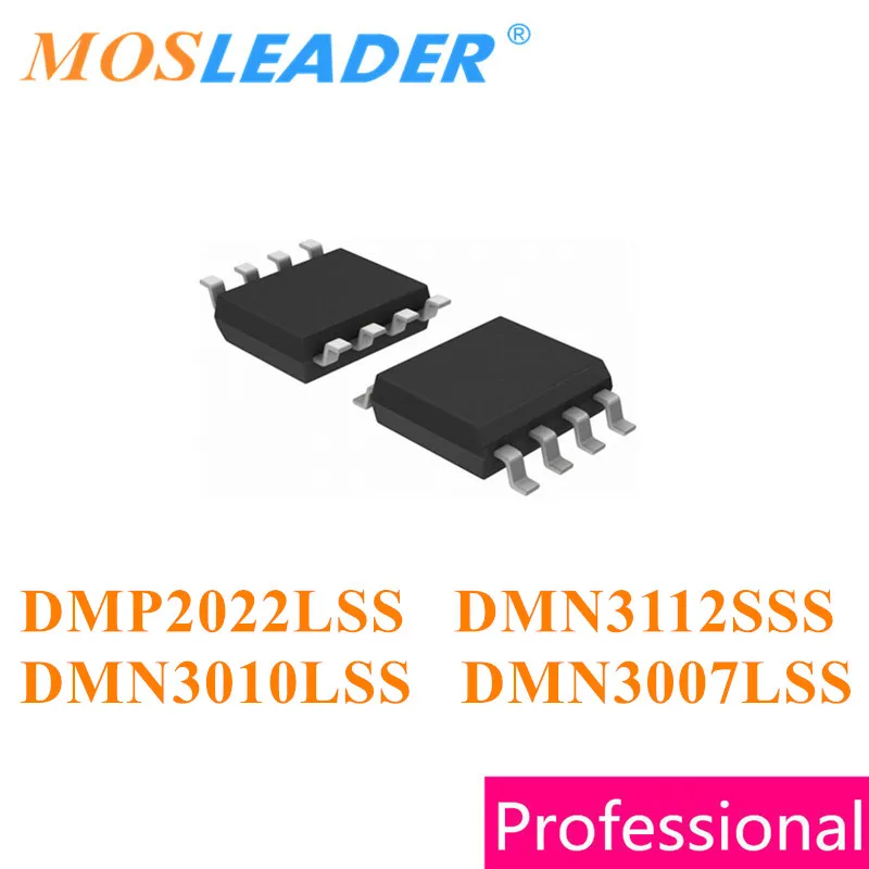 

Mosleader 100 шт. 1000 шт. DMP2022LSS DMN3112SSS DMN3010LSS DMN3007LSS SOP8 DMP2022 DMN3112 DMN3010 DMN3007 китайское хорошее качество