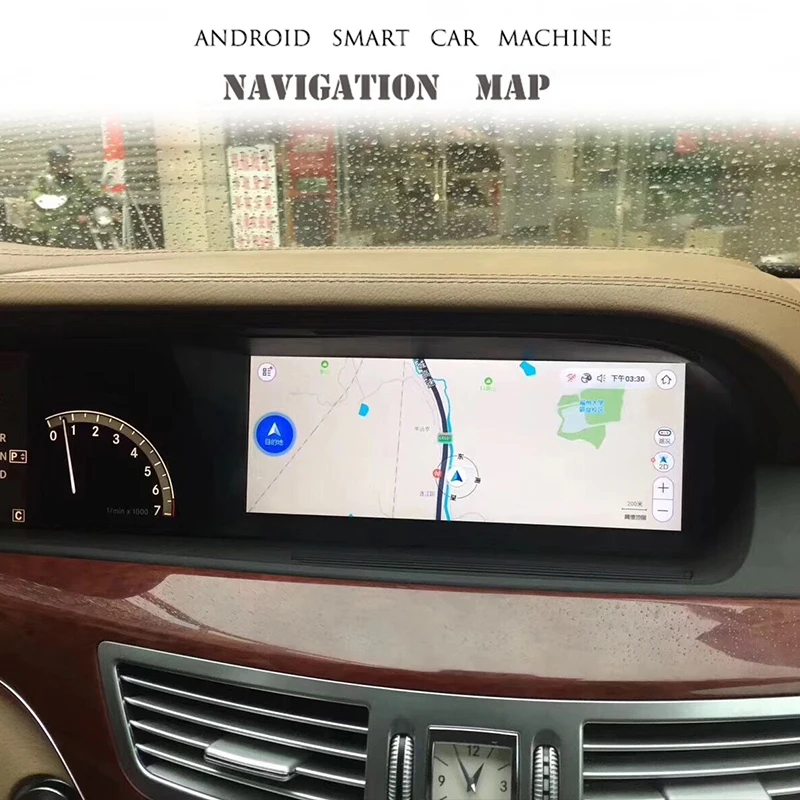 Best Liandlee Car Multimedia GPS Audio Radio For Mercedes Benz MB S Class W221 S280 S300 S350 2006~2013 CarPlay TPMS Navigation NAVI 4