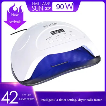 

SUN X7 Plus UV Lamp LED Nail Lamp 90W Nail Dryer Sun Light For Manicure Gel Nails Lamp Drying For Gel Varnish Nails Art