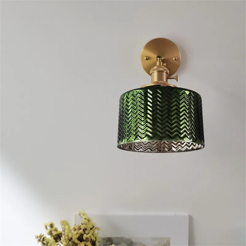 Glazen wandlamp Roi Single Wall