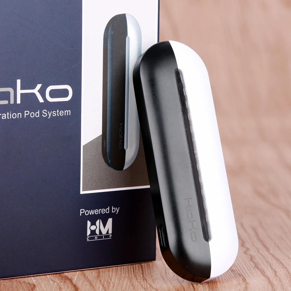 

Original Hotcig Kako Pod Vape Kit with 420mAh Battery & 1.6ohm Coil & 2ml Refillable Pod System Kit vs Drag Nano/ Renova Zero