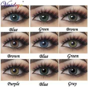 

VIVID EYE Colored Contact Lenses Color lens - for Eyes Colorful Cosmetic Jelly series Series