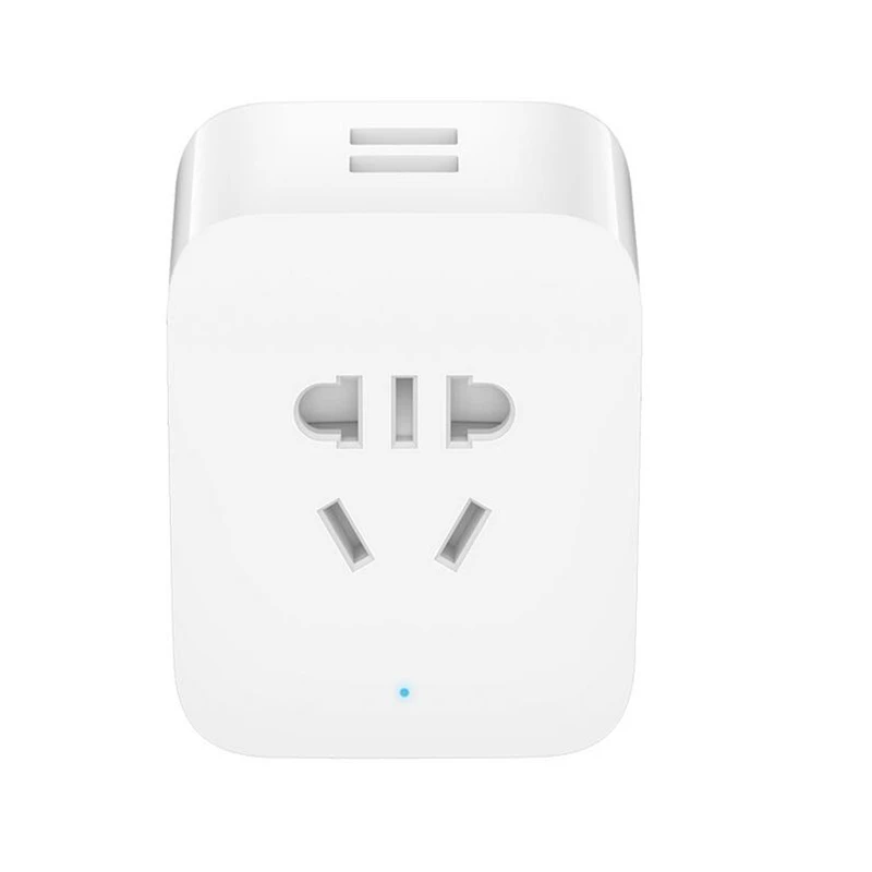 Новинка Xiaomi Mijia умная розетка Bluetooth Gateway Edition/2 Dual USB WIFI адаптер питания умное