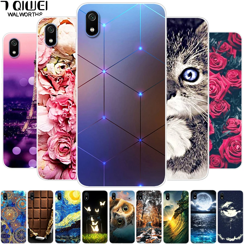 Для Xiaomi Redmi 7A / 9 9A силиконовый мягкий чехол для телефона Note Pro TPU Redmi9 A|Бамперы| |