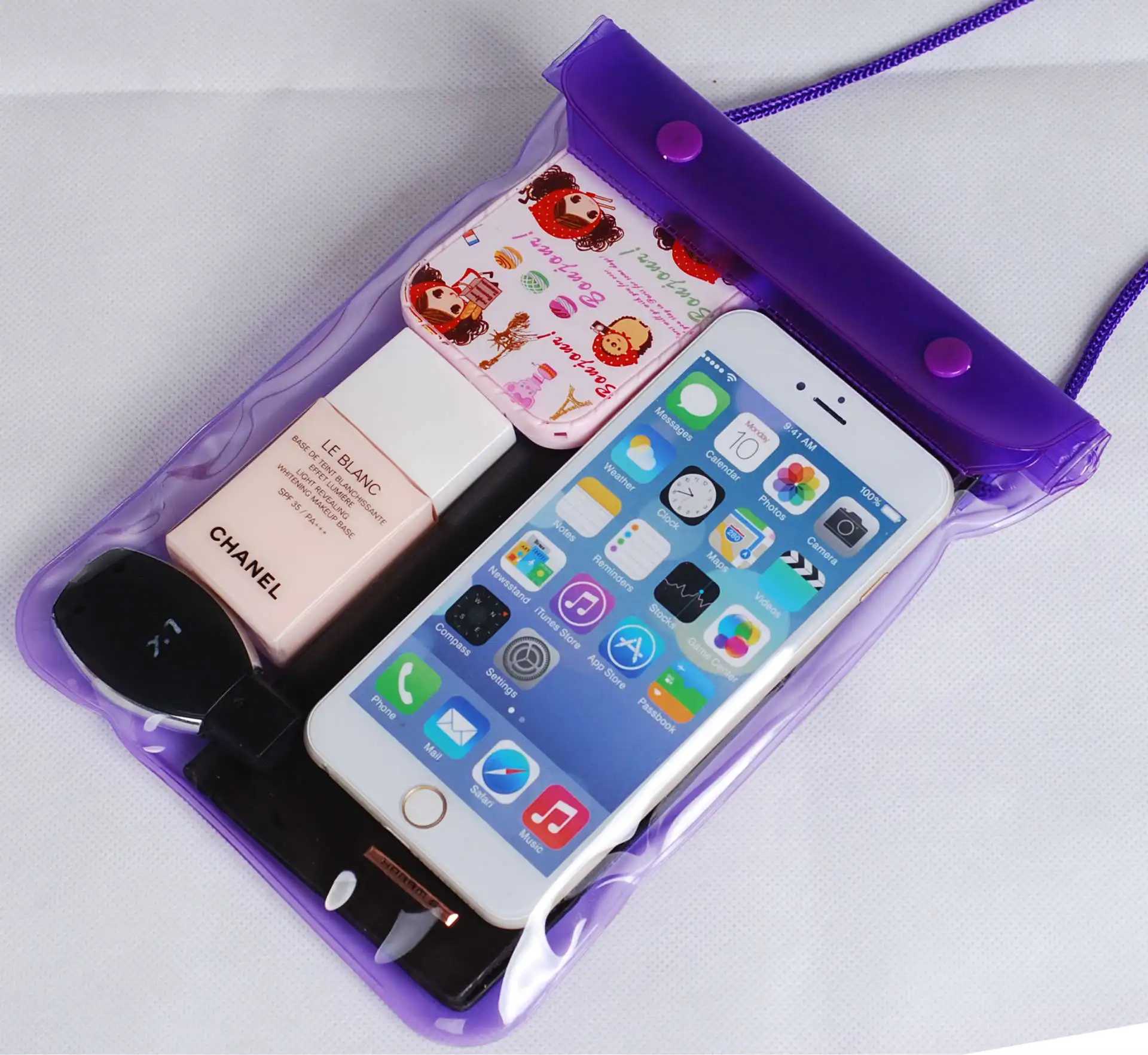

Take-out Express Rider Only Rechargeable Waterproof Cellphone Bag Outdoor Drifting Large Size Waterproof Cellphone Bag Drifting