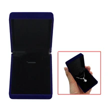 Модные Элегантные Бархатные серьги ожерелье браслет ювелирные изделия дисплей коробка держатель Коробка Для Хранения Чехол коробка для упаковки шкатулка рождественские подарки