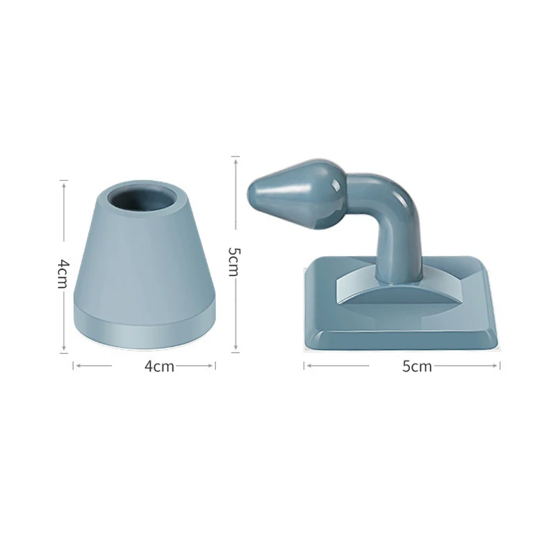 Non-punch Silicone Mute Door Stopper Handle Silencer Wall Protectors Anti-bump Door Holder Gear Gate Resistance Stop door stopper silicone door stopper door stopper bumpers silicone rubber bumpers