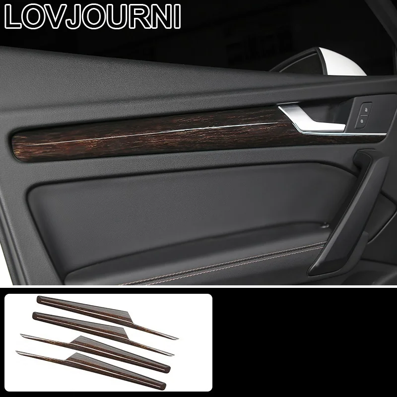 

Window Control System Gear Door Interior Modified Automobile Chromium Modification Mouldings Sticker Strip 18 19 FOR Audi Q5L