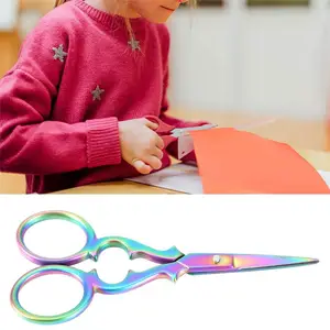 Sharp Pointed Small Scissors for Sewing Needlework Exquisite High-quality  Craft Scissors Stainless Steel Zig Zag Fabric Scissors