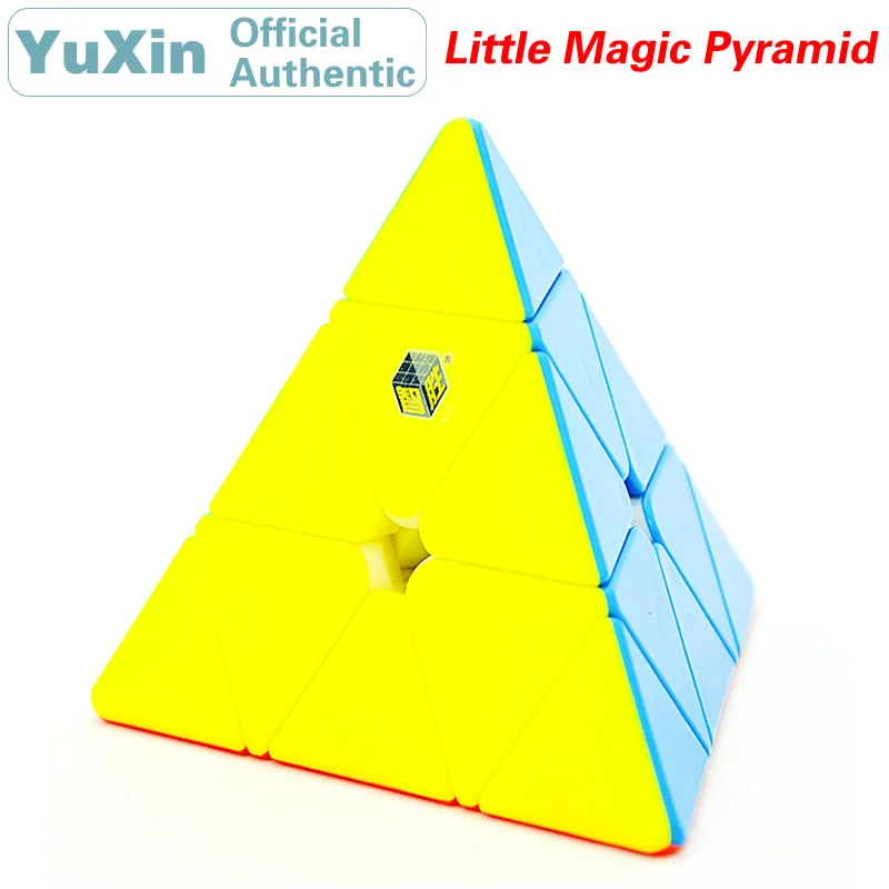 

YuXin Little Magic 3x3x3 Pyraminxeds Magic Cube ZhiSheng 3x3 Pyramid Speed Twisty Puzzle Brain Teasers Educational Toys For Kids