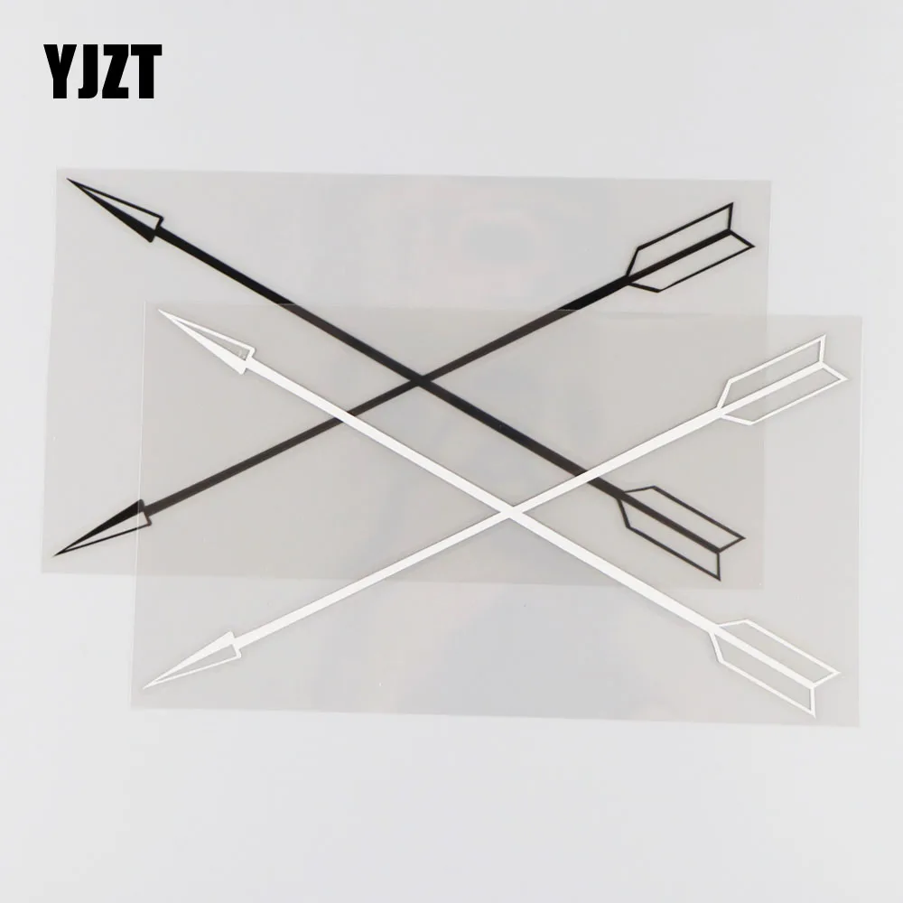 YJZT 18.1CM*9.9CM Arrow Personality Decoration Creative Pattern Car Sticker Vinyl Decal 1A-0380 | Автомобили и мотоциклы