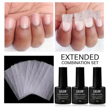 

Manicure Nail Extension Gel Repair Broken Nails Poly Builder Fiber Extension Soak Off Nail Art Gel Nail Polish Maquillaje TSLM1