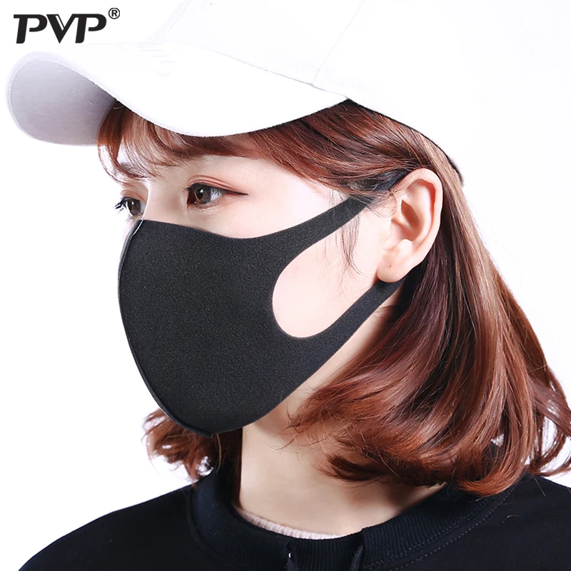 PVP 3Pcs/Lot Anti Dust Face Mouth Cover PM2.5 Mask Respirator - Dustproof Anti-bacterial Washable - Reusable Comfy Masks