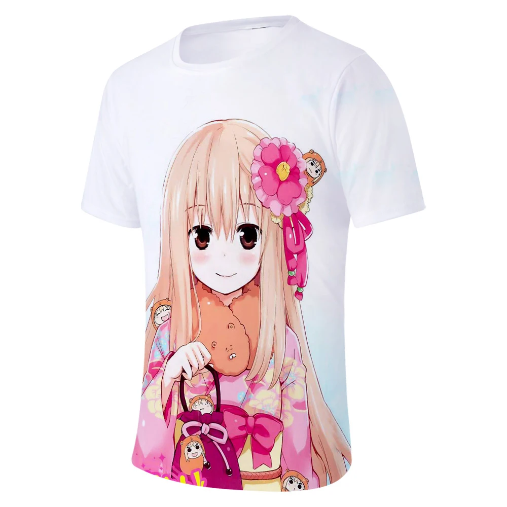 Подходит для горячей Himouto! Умару-Чани Повседневная Удобная Популярная 3D футболка с короткими рукавами Новая мужская и женская летняя футболка футболки для девочек и мальчиков