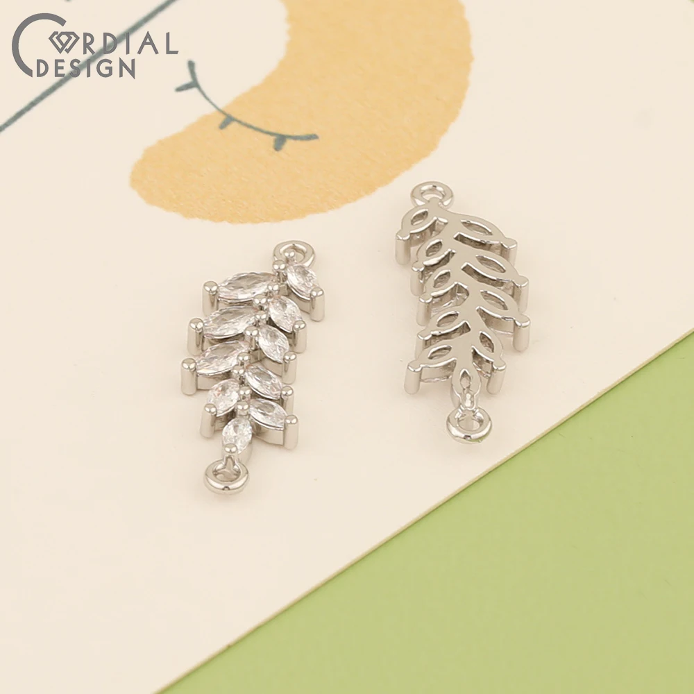 Cordial Design 50Pcs 9*26MM Connector/Jewelry Accessories/Leaf Shape/Hand Made/Jewelry Findings & Components/DIY Making 15 Cordial Design 50Pcs 9*26MM Connector/Jewelry Accessories/Leaf Shape/Hand Made/Jewelry Findings & Components/DIY Making - cordial