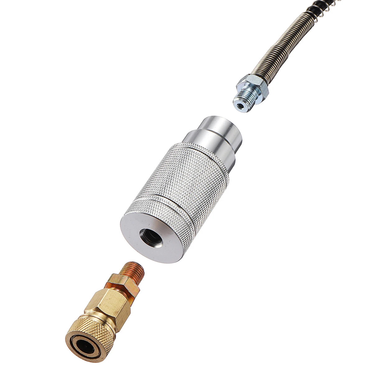 

Set 40mpa 0.5m High Pressure PCP Air Filter Compressor Oil-water Separator Hose Filter Core 8mm M8 Female Thread