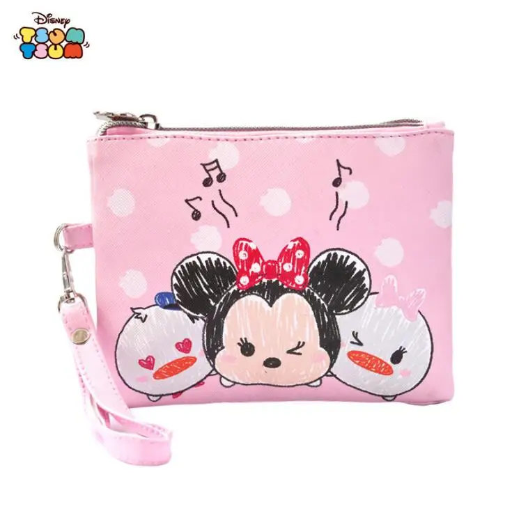 Натуральная disney tsum искусственная кожа классическая золотая Микки Маус