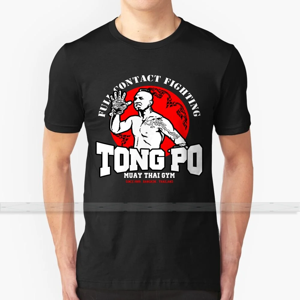 Новинка Tong Po Muay Thai Fighter Villain Kickboxer Van Damme Movie для мужчин и женщин Мужская футболка