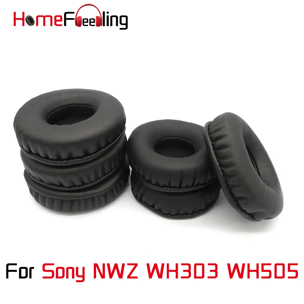 

Homefeeling Ear Pads For Sony NWZ WH303 WH505 Earpads Round Universal Leahter Repalcement Parts Ear Cushions